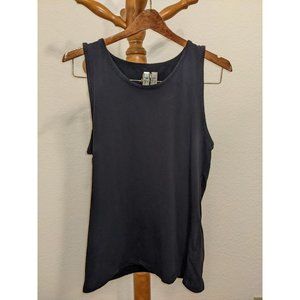 H&M Men's Regular Fit Tank Top, Black